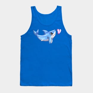 Shark Bites! (Blue) Tank Top